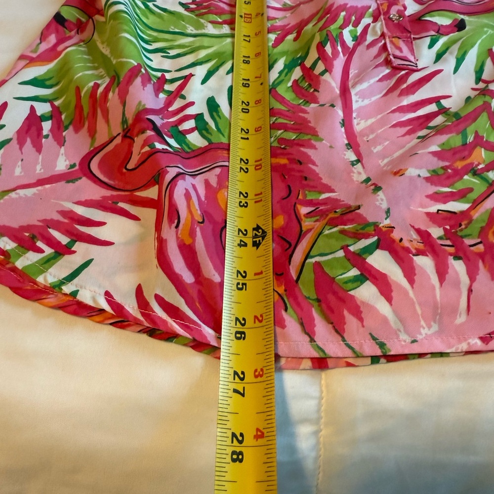 NWT Buckhead Betties Flamingo Shirt size L - Picture 9 of 11